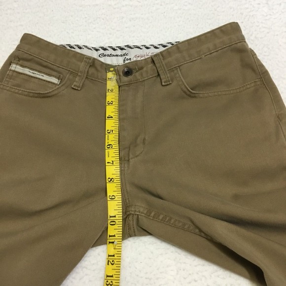 VANS Men's Chino Shorts Cut Off Brown Custom Made For Anthony Van Engelen Sz 30 - Picture 4 of 10